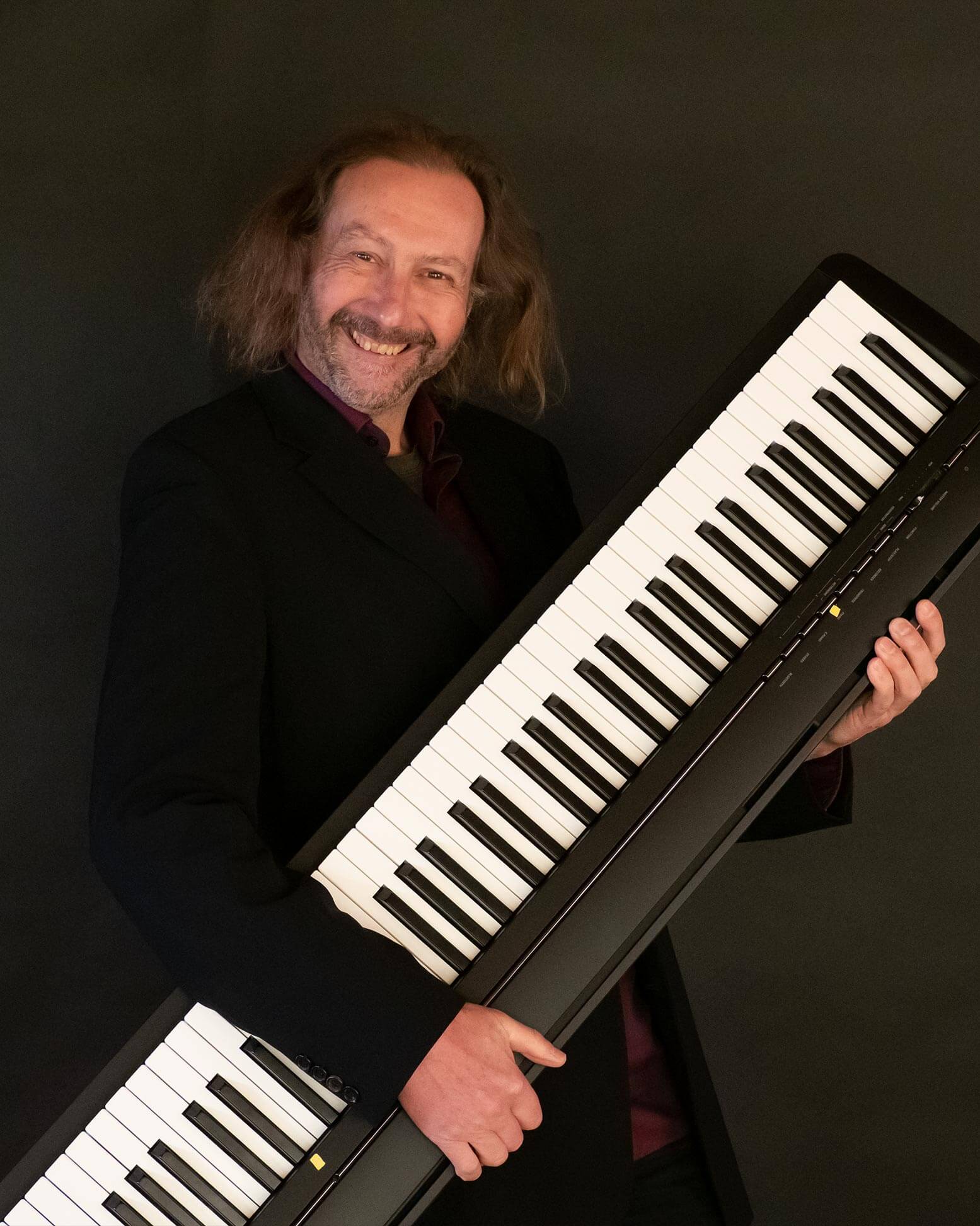 Uli Kofler mit Keyboard